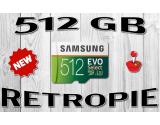 RetroPie 5 Image 512GB Plug and Play MicroSD Card